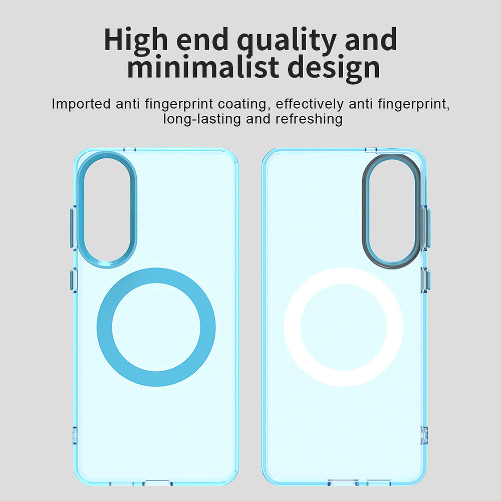 MagSafe futrola za Samsung Galaxy S25 Edge S937, Techsuit, CandyCase, Plava
