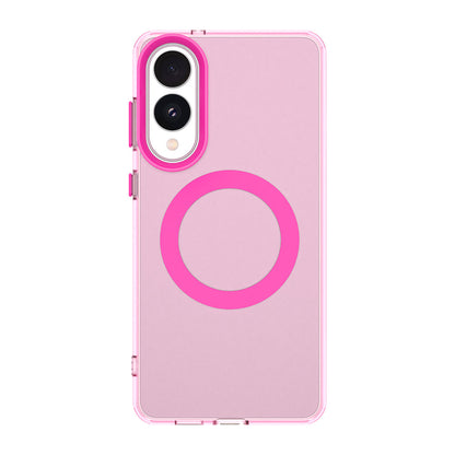 MagSafe futrola za Samsung Galaxy S25 Edge S937, Techsuit, CandyCase, Roza