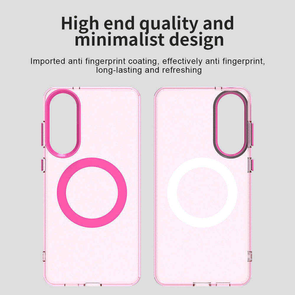 MagSafe futrola za Samsung Galaxy S25 Edge S937, Techsuit, CandyCase, Roza