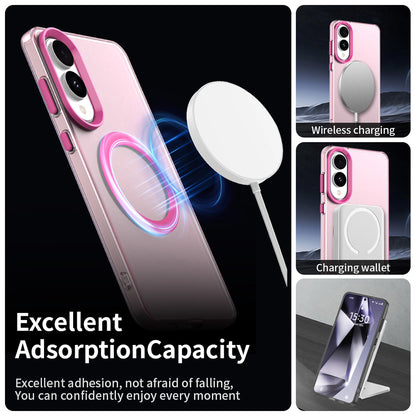 MagSafe futrola za Samsung Galaxy S25 Edge S937, Techsuit, CandyCase, Roza