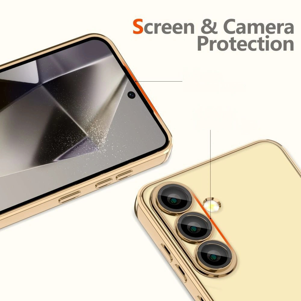 MagSafe futrola za Samsung Galaxy S25 Edge S937, Techsuit, Luxury Crystal, Tamno Plava