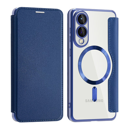 MagSafe futrola za Samsung Galaxy S25 Edge S937, Techsuit, SmartMag Book, Plava