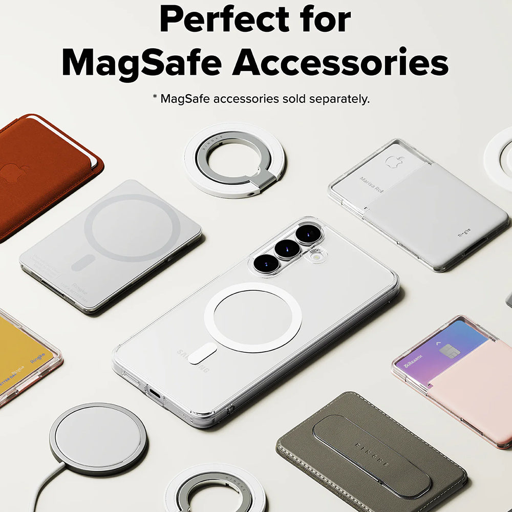 MagSafe maska za Samsung Galaxy S25 FE, Ringke, Fusion, Prozirna