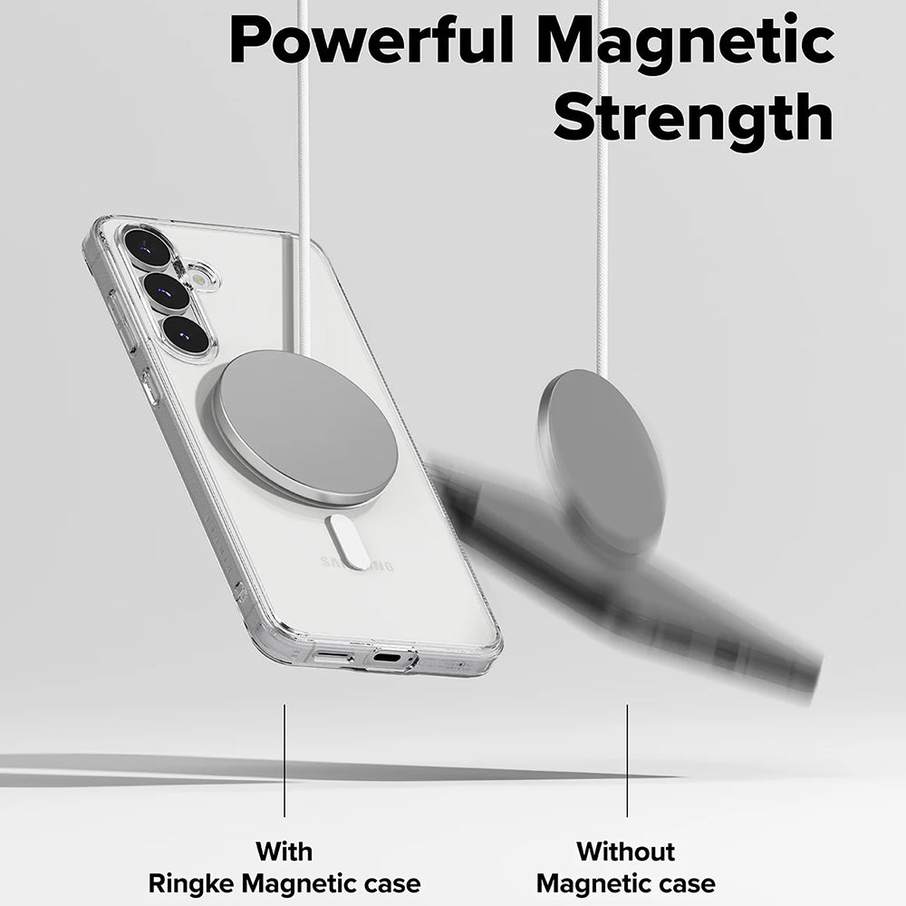 MagSafe maska za Samsung Galaxy S25 FE, Ringke, Fusion, Prozirna
