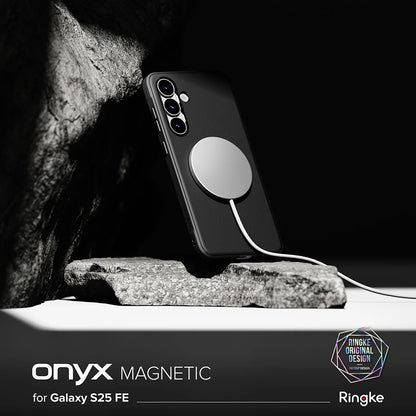 MagSafe maska za Samsung Galaxy S25 FE, Ringke, Onyx, Crna