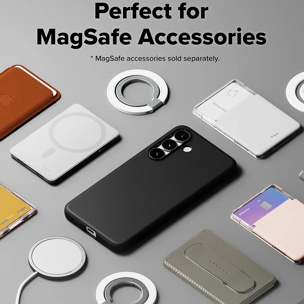 MagSafe maska za Samsung Galaxy S25 FE, Ringke, Onyx, Crna