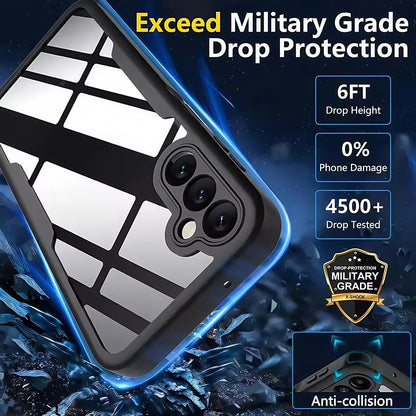 Futrola MagSafe za Samsung Galaxy S25 FE, Techsuit, ColorVerse 360, Ljubičasta