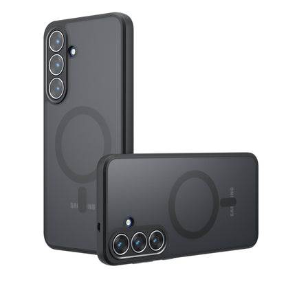 Futrola MagSafe za Samsung Galaxy S25 FE, Techsuit, PureFrost, Satin Crna