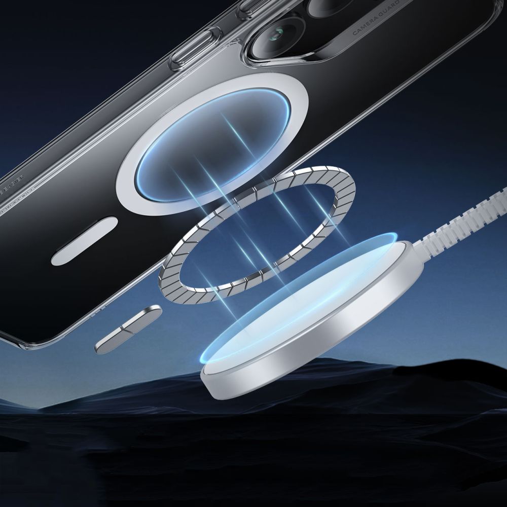 Futrola MagSafe za Samsung Galaxy S25+ S936, ESR, Classic Hybrid, Prozirna