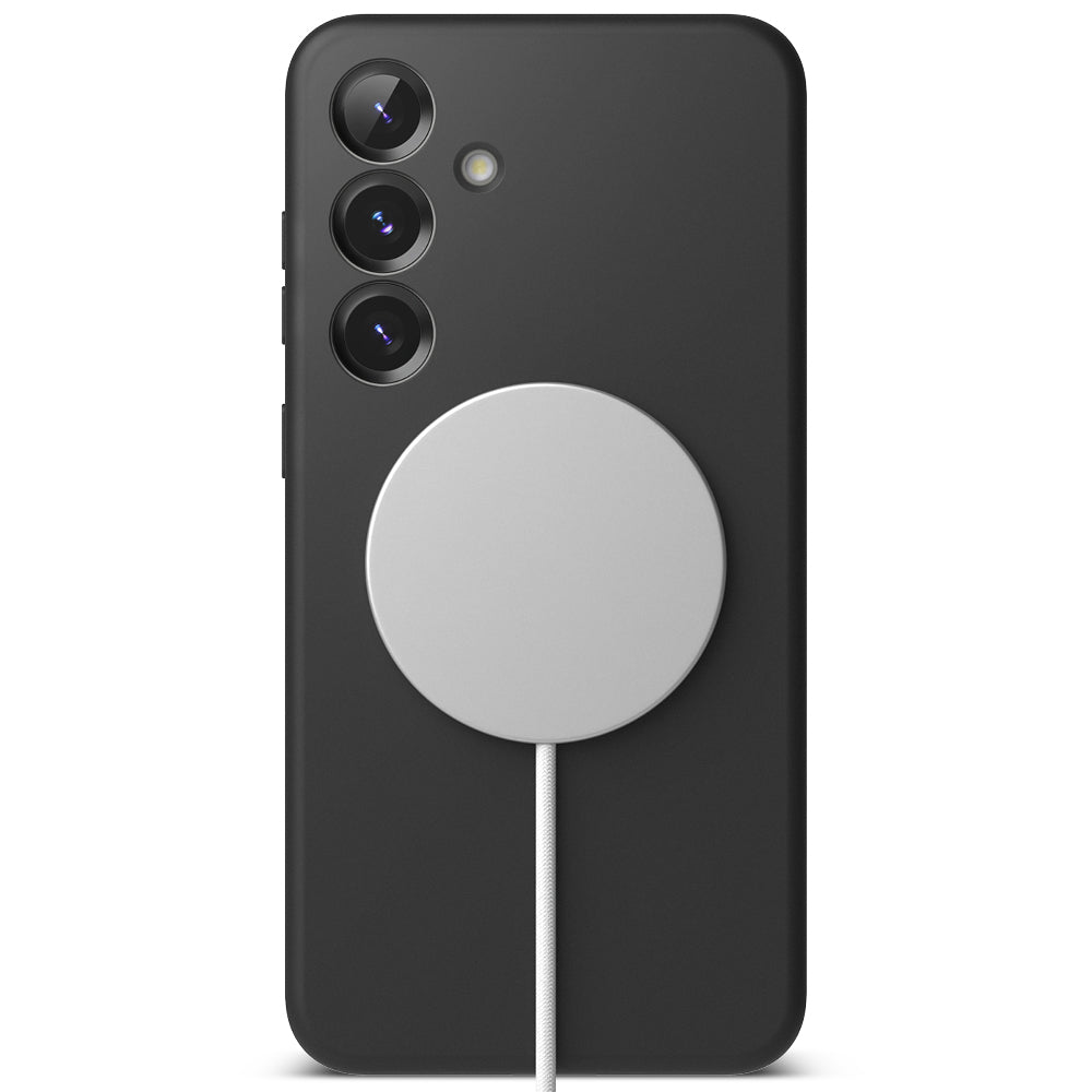 MagSafe futrola za Samsung Galaxy S25+ S936, Ringke, Silikon, Crna