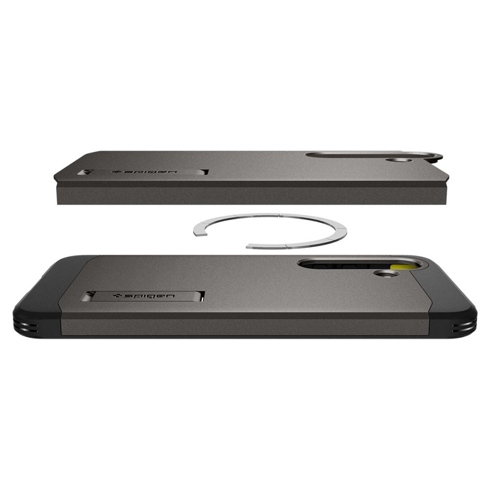 Futrola MagSafe za Samsung Galaxy S25+ S936, Spigen, Tough Armor, Siva