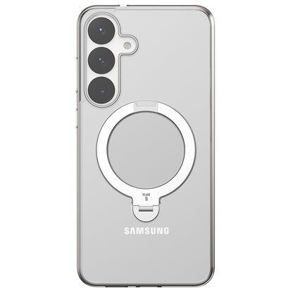 Futrola MagSafe za Samsung Galaxy S25+ S936, Torras, Ostand Spin, Prozirna