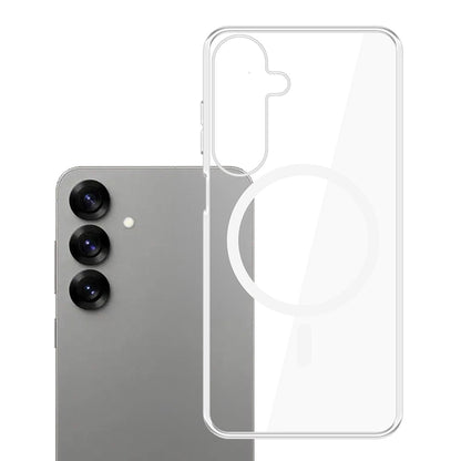 MagSafe futrola za Samsung Galaxy S25 S931, 3MK, Clear MagCase, Prozirna
