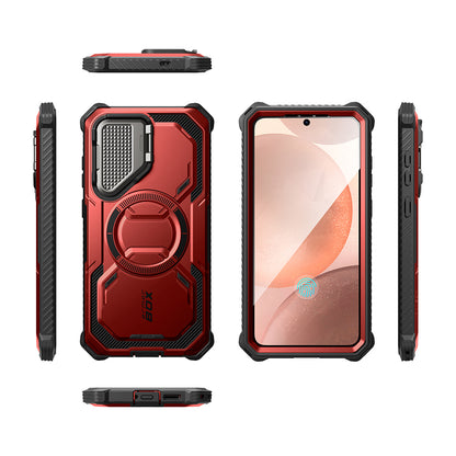 Futrola MagSafe za Samsung Galaxy S25 S931, i-Blason, ArmorBox, Crvena