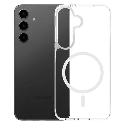 MagSafe futrola za Samsung Galaxy S25 S931 / S24 S921, 3MK, Armor MagCase, Prozirna