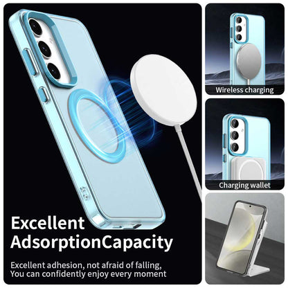 MagSafe futrola za Samsung Galaxy S25 S931 / S24 S921, Techsuit, CandyCase, Plava