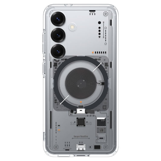 Futrola MagSafe za Samsung Galaxy S25 S931, Spigen, Ultra Hybrid Neo One, Prozirna