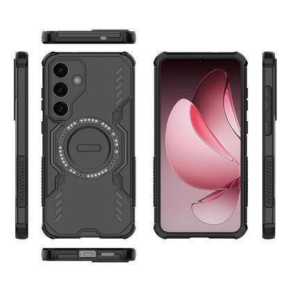 MagSafe futrola za Samsung Galaxy S25 S931, Techsuit, ArmorMag, Crna