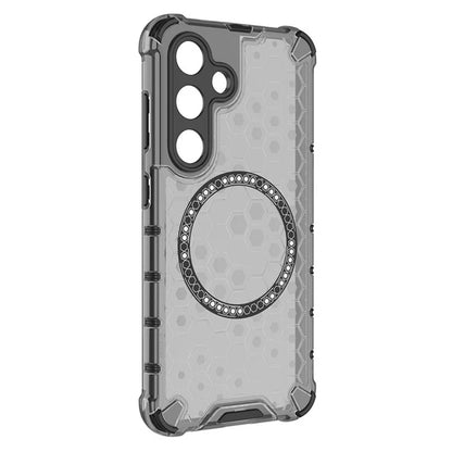 MagSafe futrola za Samsung Galaxy S25 S931, Techsuit, HoneyComb Shield, Crna