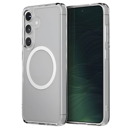 Futrola MagSafe za Samsung Galaxy S25 S931, UNIQ, LifePro Xtreme MagClick, Prozirna