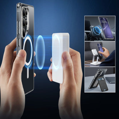 Futrola MagSafe za Samsung Galaxy S25 Ultra S938, ESR, Classic Hybrid, Prozirna