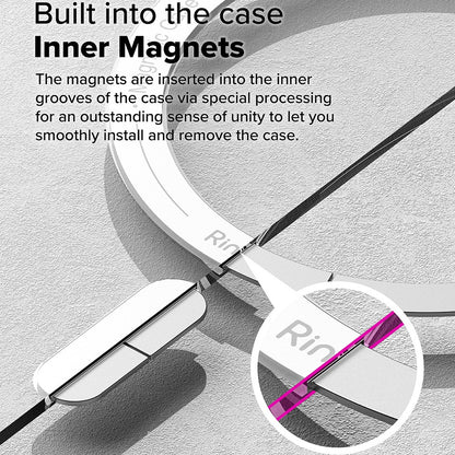 MagSafe maska za Samsung Galaxy S25 Ultra S938, Ringke, Fusion, Prozirna Mat