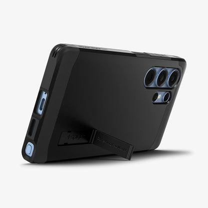 Futrola MagSafe za Samsung Galaxy S25 Ultra S938, Spigen, Tough Armor, Crna