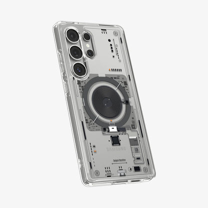 Futrola MagSafe za Samsung Galaxy S25 Ultra S938, Spigen, Ultra Hybrid Neo One, Prozirna