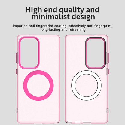 MagSafe futrola za Samsung Galaxy S25 Ultra S938, Techsuit, CandyCase, Roza