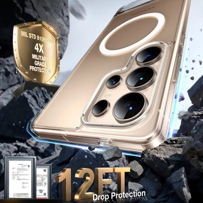 MagSafe futrola za Samsung Galaxy S25 Ultra S938, Torras, Pstand, Prozirna