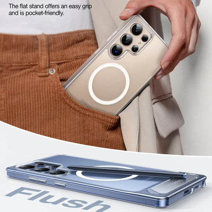 MagSafe futrola za Samsung Galaxy S25 Ultra S938, Torras, Pstand, Prozirna