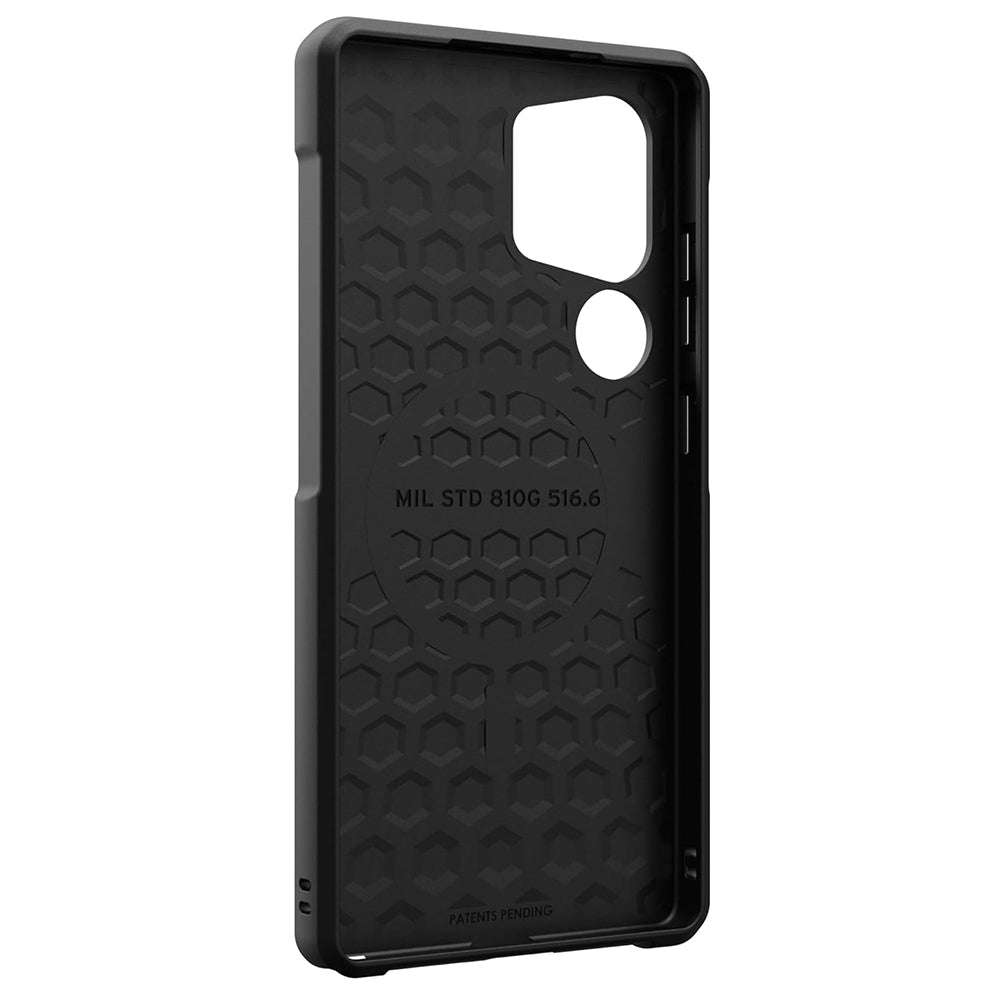 MagSafe maska za Samsung Galaxy S25 Ultra S938, Urban Armor Gear, Metropolis LT Topography, Crna