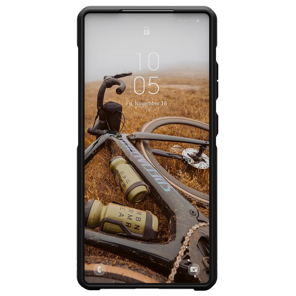 MagSafe maska za Samsung Galaxy S25 Ultra S938, Urban Armor Gear, Metropolis LT Topography, Crna