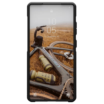 MagSafe maska za Samsung Galaxy S25 Ultra S938, Urban Armor Gear, Metropolis LT Topography, Crna