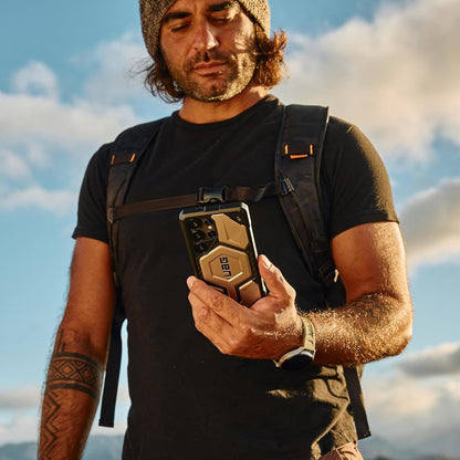 Futrola MagSafe za Samsung Galaxy S25 Ultra S938, Urban Armor Gear, Monarch Pro Kevlar, Crna