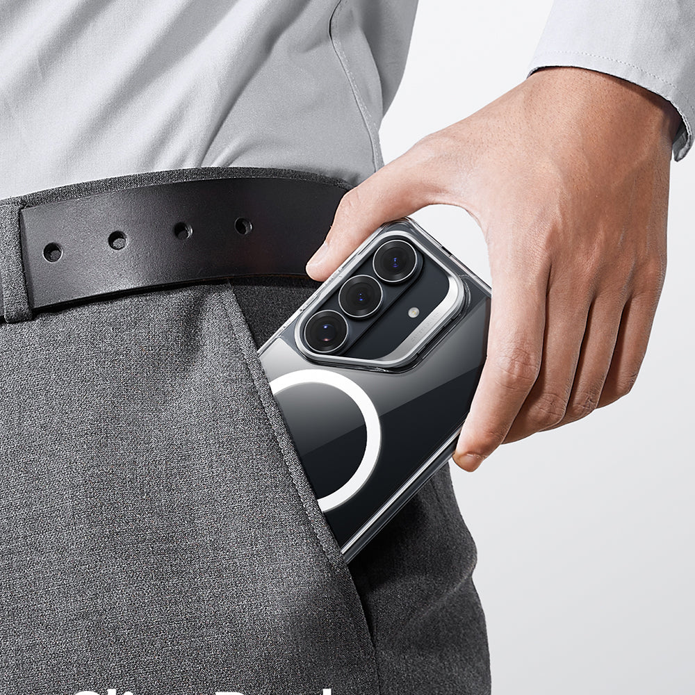 Futrola MagSafe za Samsung Galaxy S26, ESR, Classic Hybrid Kickstand, Prozirna