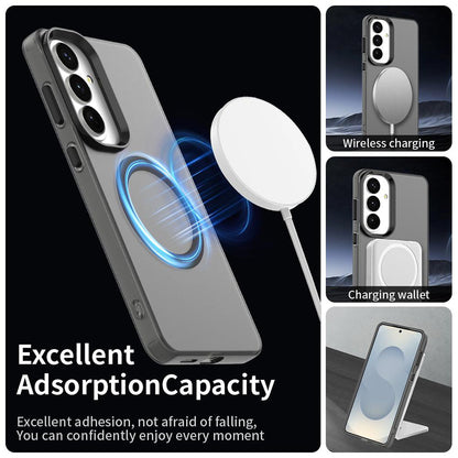 MagSafe maska za Samsung Galaxy S26 FE S741, Techsuit, CandyCase, crna