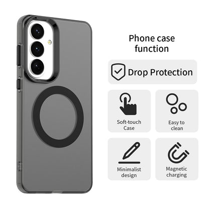 MagSafe maska za Samsung Galaxy S26 FE S741, Techsuit, CandyCase, crna