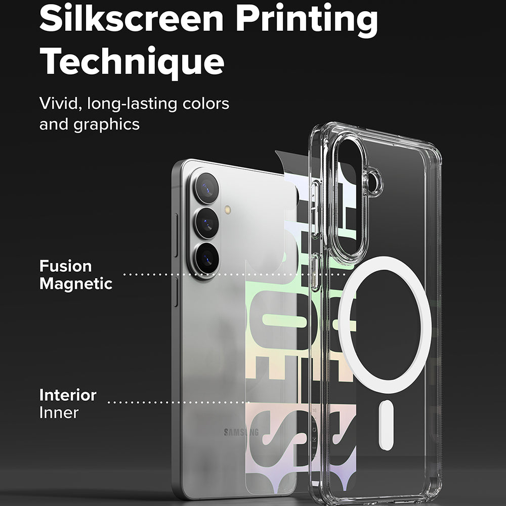 MagSafe futrola za Samsung Galaxy S26 Plus, Ringke, Fusion Seoul, Prozirna