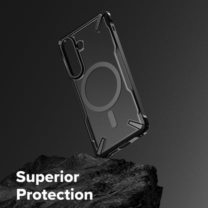 Futrola MagSafe za Samsung Galaxy S26 Plus, Ringke, Fusion X, Crna