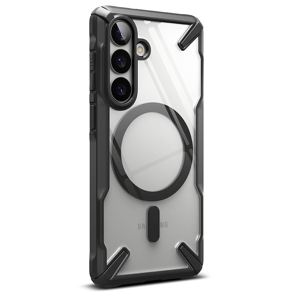 Futrola MagSafe za Samsung Galaxy S26 Plus, Ringke, Fusion X, Crna