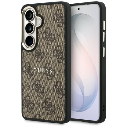 MagSafe futrola za Samsung Galaxy S26 Plus S947, Guess, 4G Embossed Ring, smeđa
