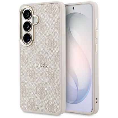 MagSafe maska za Samsung Galaxy S26 Plus S947, Guess, 4G Embossed Ring, Roza