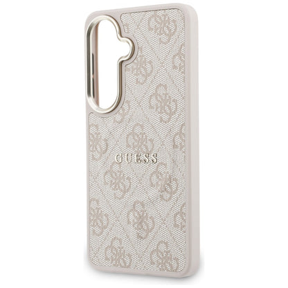 MagSafe maska za Samsung Galaxy S26 Plus S947, Guess, 4G Embossed Ring, Roza
