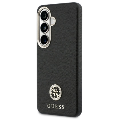 Futrola MagSafe za Samsung Galaxy S26 Plus S947, Guess, Rhinestone Round Logo, Crna