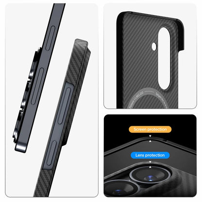 MagSafe maska za Samsung Galaxy S26 Plus S947, Spigen, Air Skin, Crna ACS11048