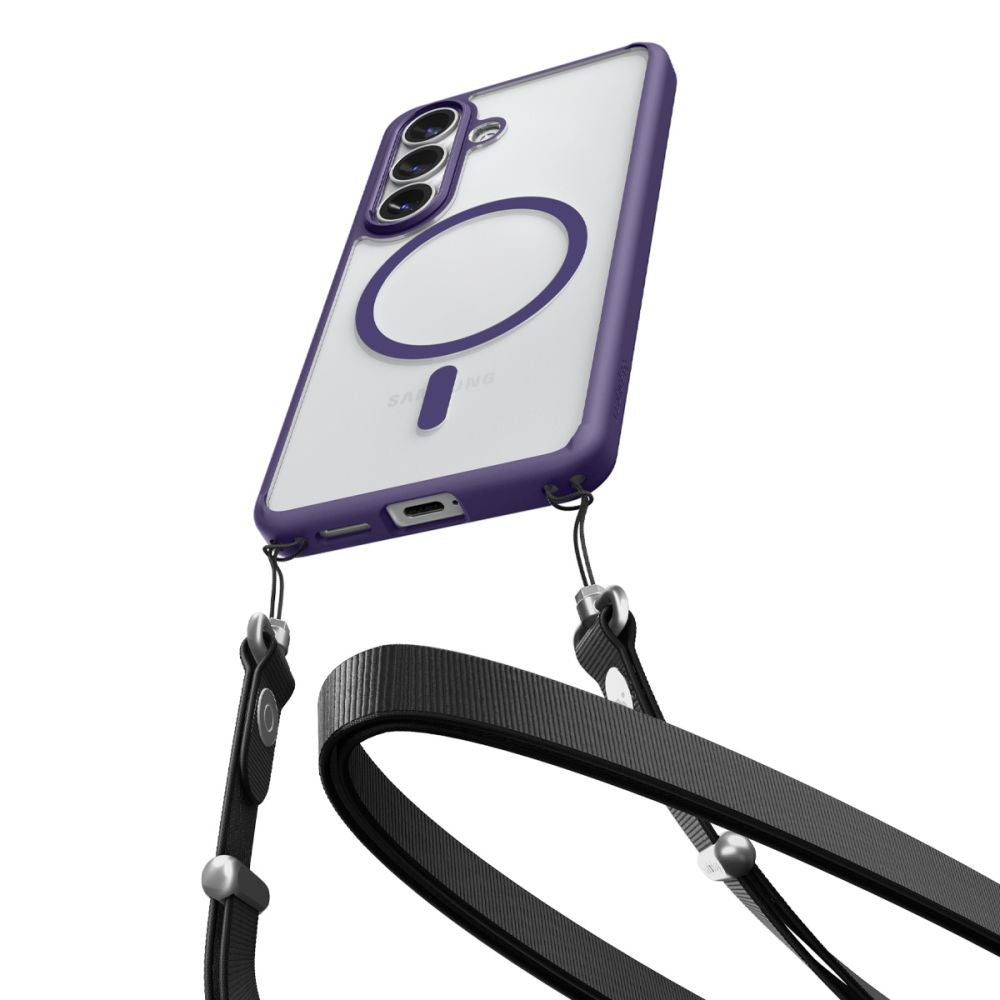Husa MagSafe za Samsung Galaxy S26 Plus S947, Spigen, Ultra Hybrid, Tamno Ljubičasta ACS11214