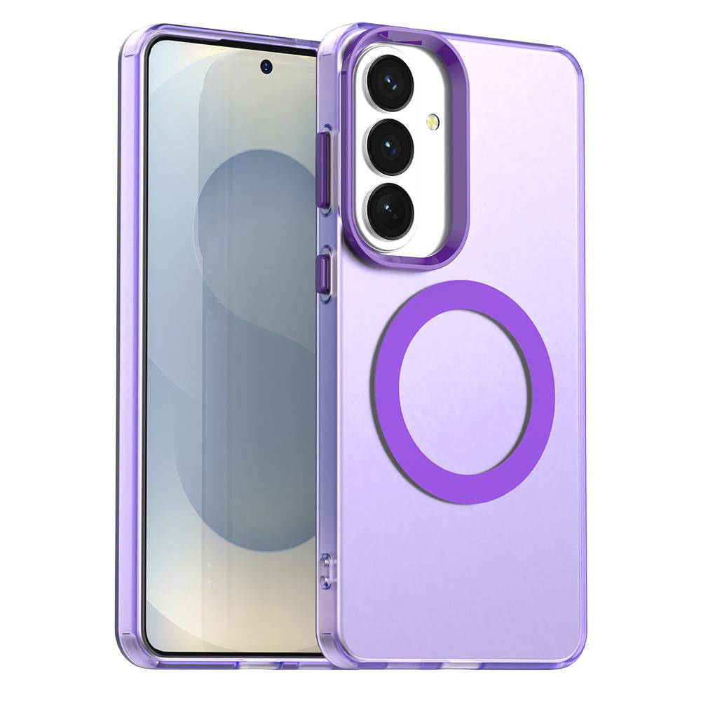 Futrola MagSafe za Samsung Galaxy S26 Plus, Techsuit, CandyCase, Ljubičasta