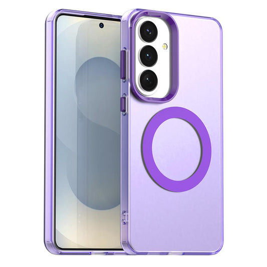 Futrola MagSafe za Samsung Galaxy S26 Plus, Techsuit, CandyCase, Ljubičasta