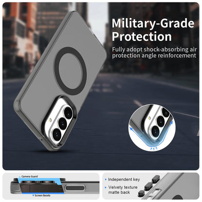 Futrola MagSafe za Samsung Galaxy S26 Plus, Techsuit, CandyCase, Crna